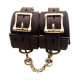 BOUND Nubuck Leather Wrist Restraints