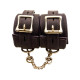 BOUND Nubuck Leather Wrist Restraints
