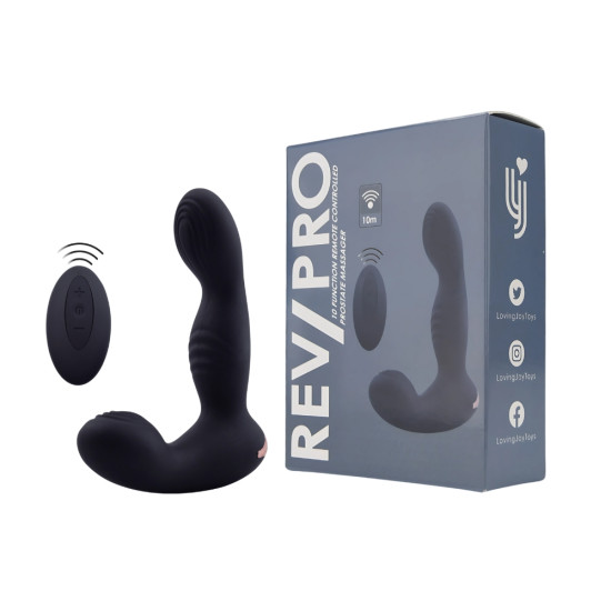 Rev Pro 10 Function Remote Controlled Prostate Massager