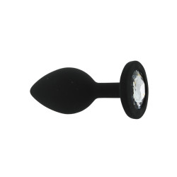 Toosh Black Silicone Butt Plug