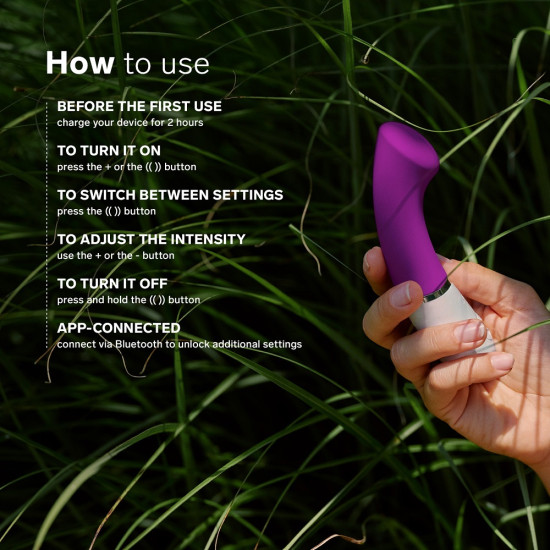 LELO Gigi 3 App Controlled G Spot Vibrator Deep Rose