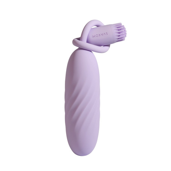 Svakom Plume Flexible Brush Tail Bullet Vibrator