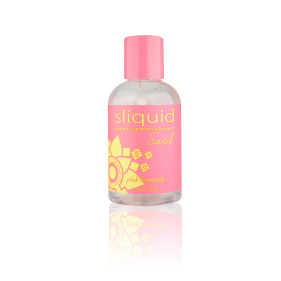 Sliquid Naturals Swirl Flavoured Lubricants Pink Lemonade