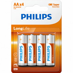 4 Pack AA Size Batteries