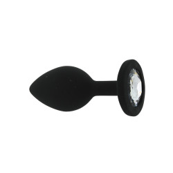 Toosh Black Silicone Butt Plug