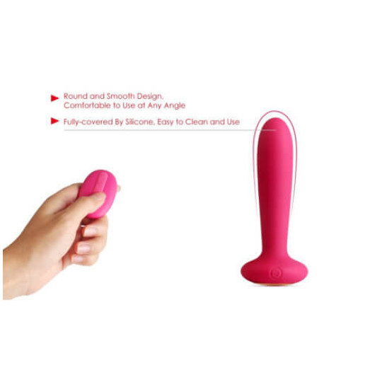 Svakom Primo Remote Control Warming Butt Plug Black