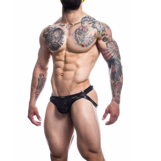 C4M L4CE Jockstrap Black Extra Large